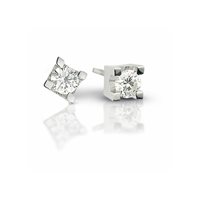 Orecchini Lucciole Gioielli Donna Classic  in Oro bianco Diamante 0.04 Ct ORGL004SI - ORGL004SI